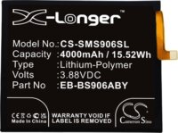Cameron Sino CS-SMS906SL Samsung Galaxy S22 Plus Telefon akkumulátor 4000 mAh