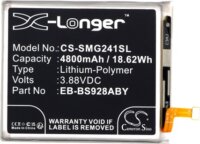 Cameron Sino CS-SMG241SL Samsung Galaxy S24 Ultra Telefon akkumulátor 4800 mAh