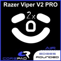 Corepad Skatez AIR 613 Razer Viper V2 PRO Wireless Gaming Egértalp - Fehér