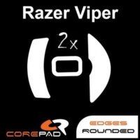Corepad Skatez PRO 172 Razer Viper Egértalp - Fehér