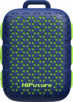 HiFuture Pocket S Bluetooth hordozható hangszóró 5 Watt - Kék / Zöld