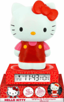 KiDS Licensing HK50198 Digitális ébresztőóra és éjjeli lámpa Hello Kitty 25cm