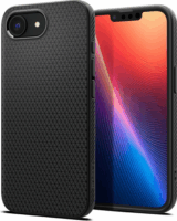 Spigen Liquid Air Apple iPhone 16e Szilikon Tok - Fekete