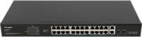 Lanberg RSFE-24P Fémházas 24-port PoE Gigabit Rack Switch