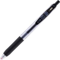 Zebra Sarasa Clip Zseléstoll (Fekete tinta / 0.7mm) - Fekete
