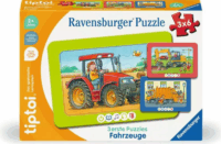 Ravensburger Kirakó kicsiknek: Járművek 3x6 darabos puzzle