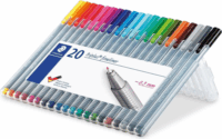 Staedtler Fineliner Triplus rPP Tűfilc készlet 0,3 mm - Vegyes színek (20 db / csomag)