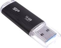 Silicon Power Blaze B02 16GB USB3.1 Pendrive - Fekete (SP016GBUF3B02V1K)