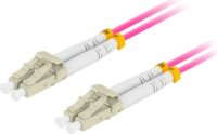 Lanberg FO-LULU-MD41 optikai patch kábel LC/UPC Duplex 20m - Lila