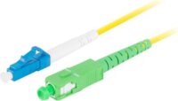 Lanberg FO-LUSA-SS11 optikai patch kábel LC/UPC - SC/APC Simplex 5m - Sárga