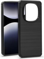 Haffner Carbon Xiaomi Redmi Note 14 Pro 5G/Note 14 Pro+ 5G Telefon tok - Fekete