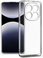 Haffner Clear Case - Xiaomi Redmi Note 14 Pro 5G/Note 14 Pro+ 5G kameravédős Telefon tok - Átlátszó