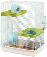 Ferplast Háromszintes hörcsög Fém ketrec (46 x 29 x 58 cm) - Szürke
