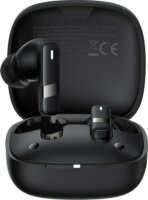 Baseus Bowie E20 Bluetooth Fejhallgató Headset Töltőtokban - Fekete