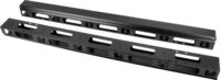 Lanberg AK-1207-B 19" 27U Függőleges Kábelrendező Panel - Fekete (2db)