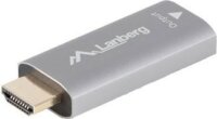 Lanberg AD-HD-DP-01 HDMI 2.0 apa - DisplayPort 1.2 anya 4K 60Hz Átalakító Adapter - Ezüst