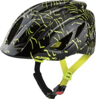 Alpina Sports Pico Gyermek Kerékpáros Sisak - Fekete / Neon sárga (S 50-55cm)