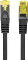 Lanberg PCF6A-10CU S/FTP Cat6 Patch kábel 5m - Fekete