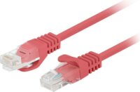 Lanberg PCU6-20CC U/UTP Cat6 RJ45 Patch kábel 3m - Piros