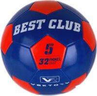 Vektory Focilabda Best Club felirattal 23cm - Piros/Kék