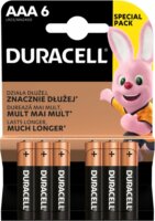 Duracell Basic Alkaline Ceruzaelem AAA (6 db /csomag)