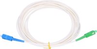 ExtraLink EX.3128 Optikai patch kábel SC/UPC-SC/APC Simplex 20m - Fehér