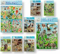 Dínó mintás Matrica szett - Többféle