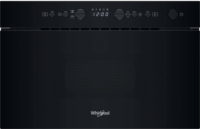 Whirlpool WMN14BB Beépíthető mikrohullámú sütő 22L 750W - Fekete