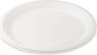 Party PLA Lebomló tányér készlet 22,8 cm 50 darabos - Fehér