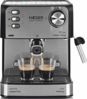 Haeger CM-85B.011A Eszpresszó Kávéfőző 850W - Ezüst / Fekete