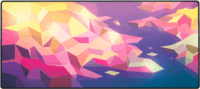 Cherry Xtrfy GP5 Litus Pink Egérpad 920 x 400mm - Mintás