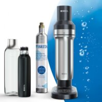 Brita sodaTRIO Szódagép 2 palackkal és CO2 patronnal - Fekete