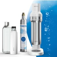 Brita sodaTRIO Szódagép 2 palackkal és CO2 patronnal - Fehér