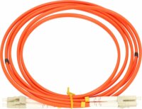 ExtraLink EX.3739 Optikai patch kábel LC/UPC Duplex 1m - Narancssárga
