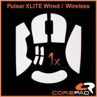 Corepad Mouse Rubber Sticker Pulsar Xlite Wired/ Wireless gaming Soft Grips Csúszásgátló egér matrica - Fehér