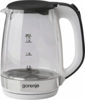 Gorenje K17GXG Vízforraló 1.7L 2200 Watt - Fekete / Ezüst