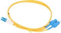 ExtraLink EX.12240 Optikai patch kábel LC/UPC-SC/UPC Duplex 0,5m - Sárga