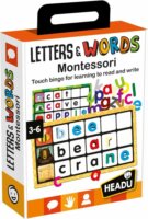 Headu Betű bingó Montessori fejlesztő játék - Angol