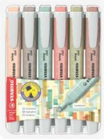 Stabilo Swing Cool NatureCOLORS 1-4mm Szövegkiemelő készlet - Vegyes színek (6 db / csomag)