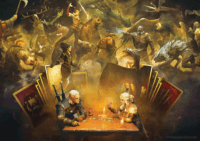 Good Loot Gaming Puzzle The Witcher Playing Gwent 1000 darabos puzzle