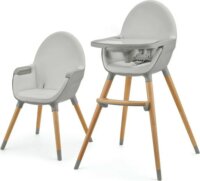 Kinderkraft Fini 2 2 az 1-ben etetőszék 96 x 55 x 58,5 cm - Szürke