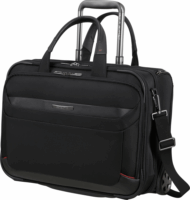 Samsonite Pro-DLX6 Puhafedeles kétkerekű bőrönd - Fekete