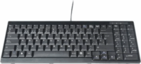 Digitus DS-72000 Vezetékes Slim Billentyűzet ES - Fekete