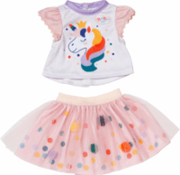 Zapf Creation BABY born® Unikornis ruha Tütüvel - 43cm