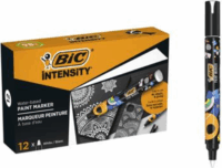 BIC Intensity 1,5 - 2,3 mm Dekormarker csomag - Fehér, (12 db / csomag)