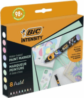BIC Intensity 1,5 - 2,3 mm Pasztell Dekormarker készlet - Vegyes színek (8 db / csomag)