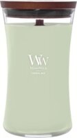 WoodWick Ethereal Haze - Friss fás Illatgyertya 610g - Zöld