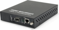 Level One GVM-1101 Managed Gigabit Média konverter - Fekete