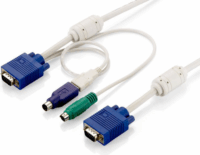 Level One ACC-2103 KVM kábel 5m - Fehér