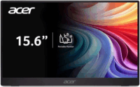 Acer 15.6" PM161QB1bmiuux ZeroFrame 16:9 FullHD IPS LED Hordozható Monitor - Fekete
